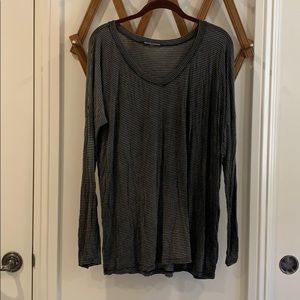 Brandy Melville Striped Jersey Long Sleeve